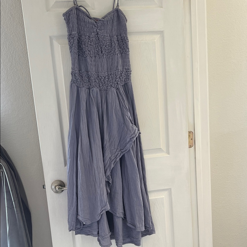 Free People Purple High Low Dress
